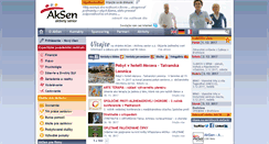 Desktop Screenshot of aksen.sk